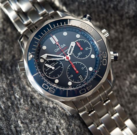 omega chronograph Seamaster review